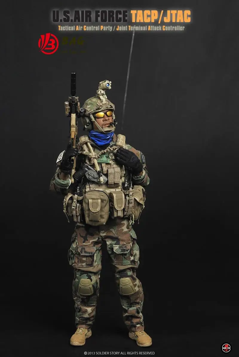 1/6 Action Figures Soldier Story Ss075 U.s. Air Force -tacp/jtac - Action  Figures - AliExpress