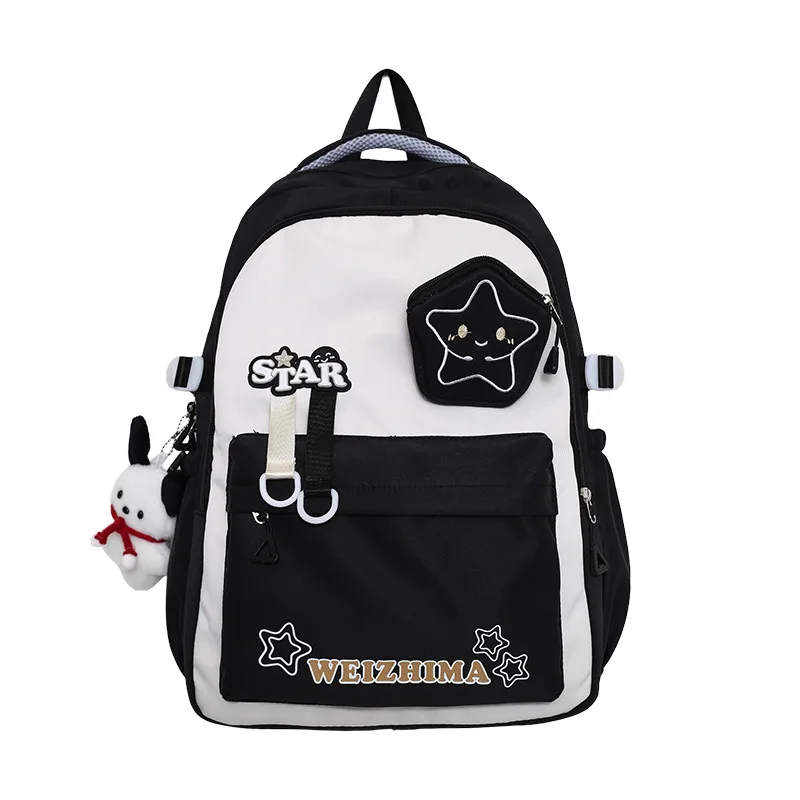Fashion starfish Teenager Waterproof Bookbag for High School Girls