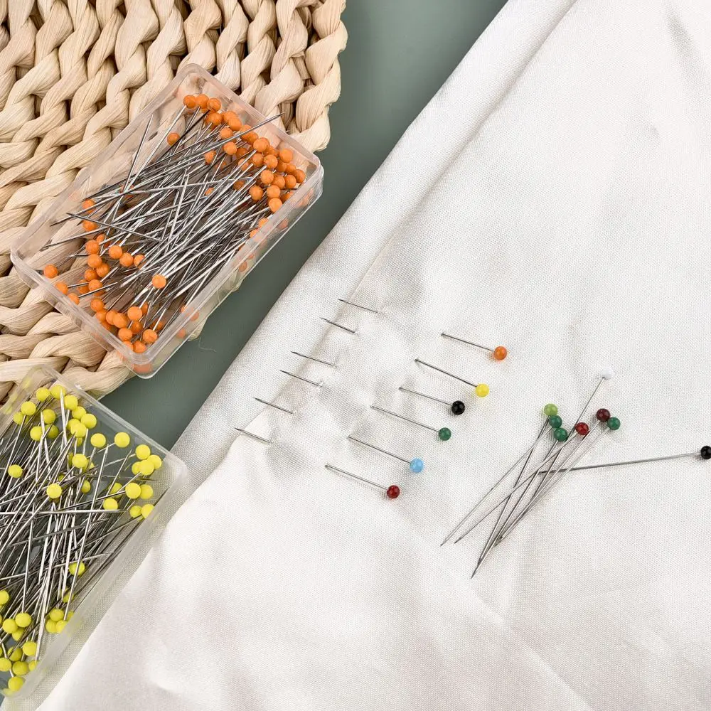 Schneiderei Stifte Stickerei Patchwork Handarbeiten Position ierungs stifte Edelstahl Nähnadel DIY Näh zubehör 100 stücke – Detail 10