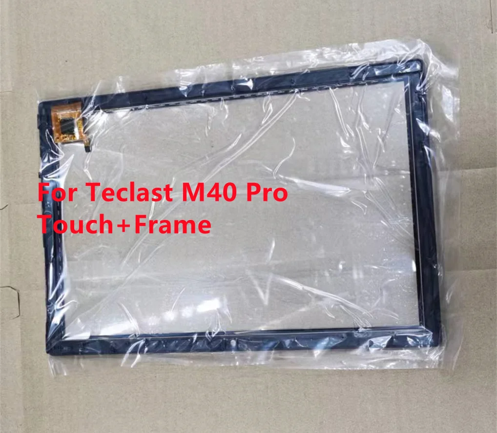Teclast M40 TLA007 M40 Pro 터치 스크린 터치 패널 디지타이저 유리 센서 (프레임 포함) 용 새 원본 10.1 인치 인치 100% 테스트 됨