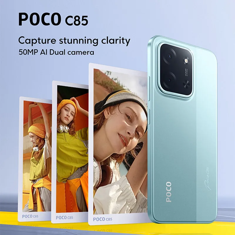 POCO C85 Global Version MdiaTek Helio G81-Ultra 6.9