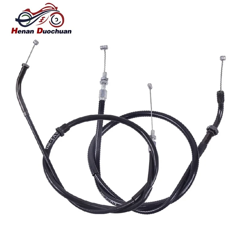 

91cm 93cm Motor Part Oil Throttle Cable For Honda KVO VTZ250 VTZ 250 Motorbike Extended Line Wire Wirerope 250CC