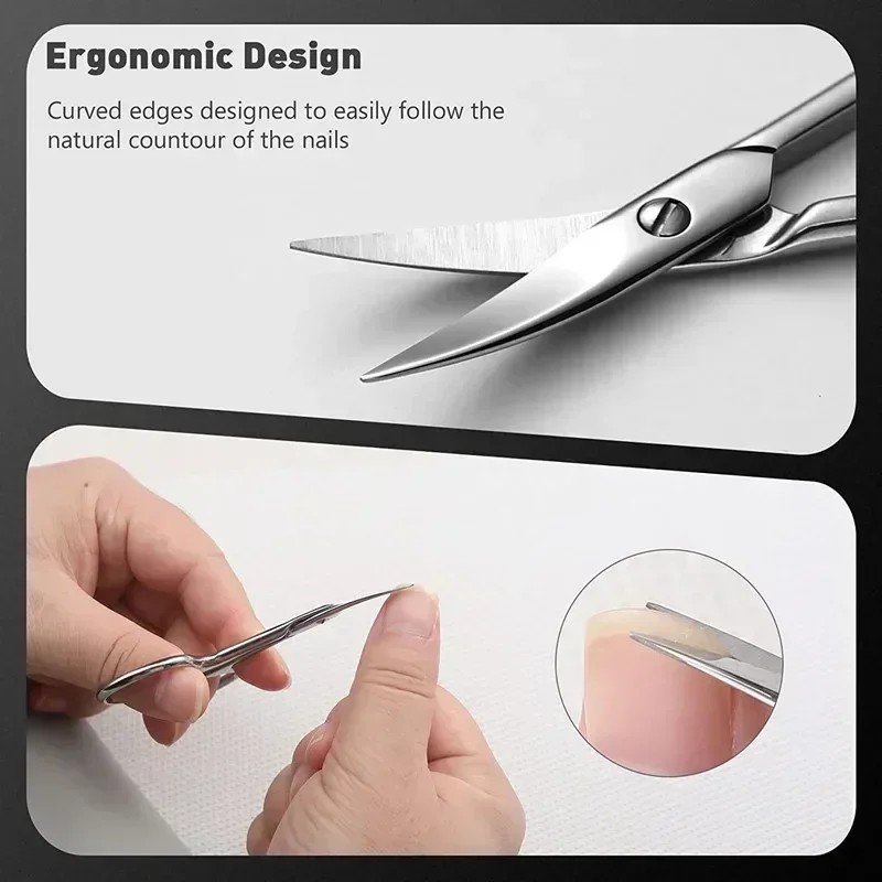 Makeup Manicure Medical Cutter Nail Tools Beauty Accessories Surgical Small Nose Cut Steel Professional Scissors Hair Eyebrow 4
