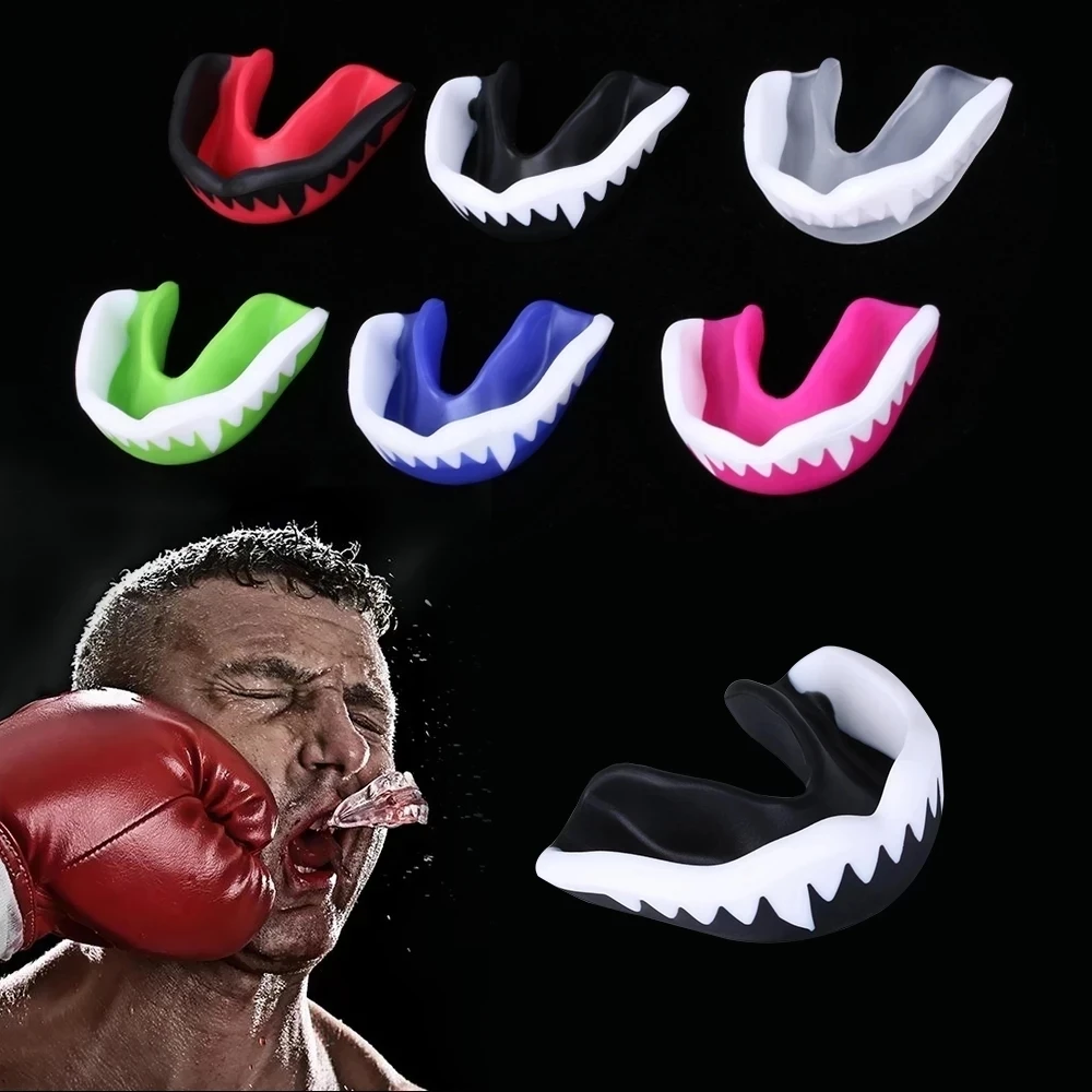 1pcs Sports Mouth Guard Mouth Guard Cap Protection Boxing Basketball Gum Protection sports mouth guard mouth guard