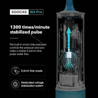Original SOOCAS W3 Pro Water Flosser Teeth 4 Type Nozzle Cleaner Oral Irrigator Rechargeable Cleaner Water Tank Removeable - Image 2