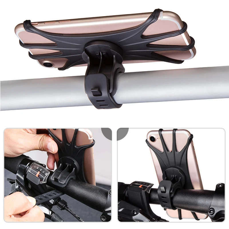 Baby Stroller Accessories Mobile Phone Holder Rack 360 Rotatable for iPhone Gps Device