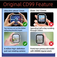 CD99 Smart Watch 8GB RAM AMOLED Wifi ROM GPS 128GB Position APP Download Bluetooth Men Women Cellular Card Version Smartwatch - Image 4