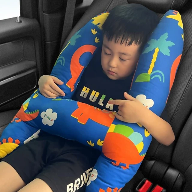 H Shaped Kid Pillow For Travel Kid Car Sleeping Head Support Adult Car Seat  Safety Neck Pillow Car Sleeping Body Support Cushion - AliExpress