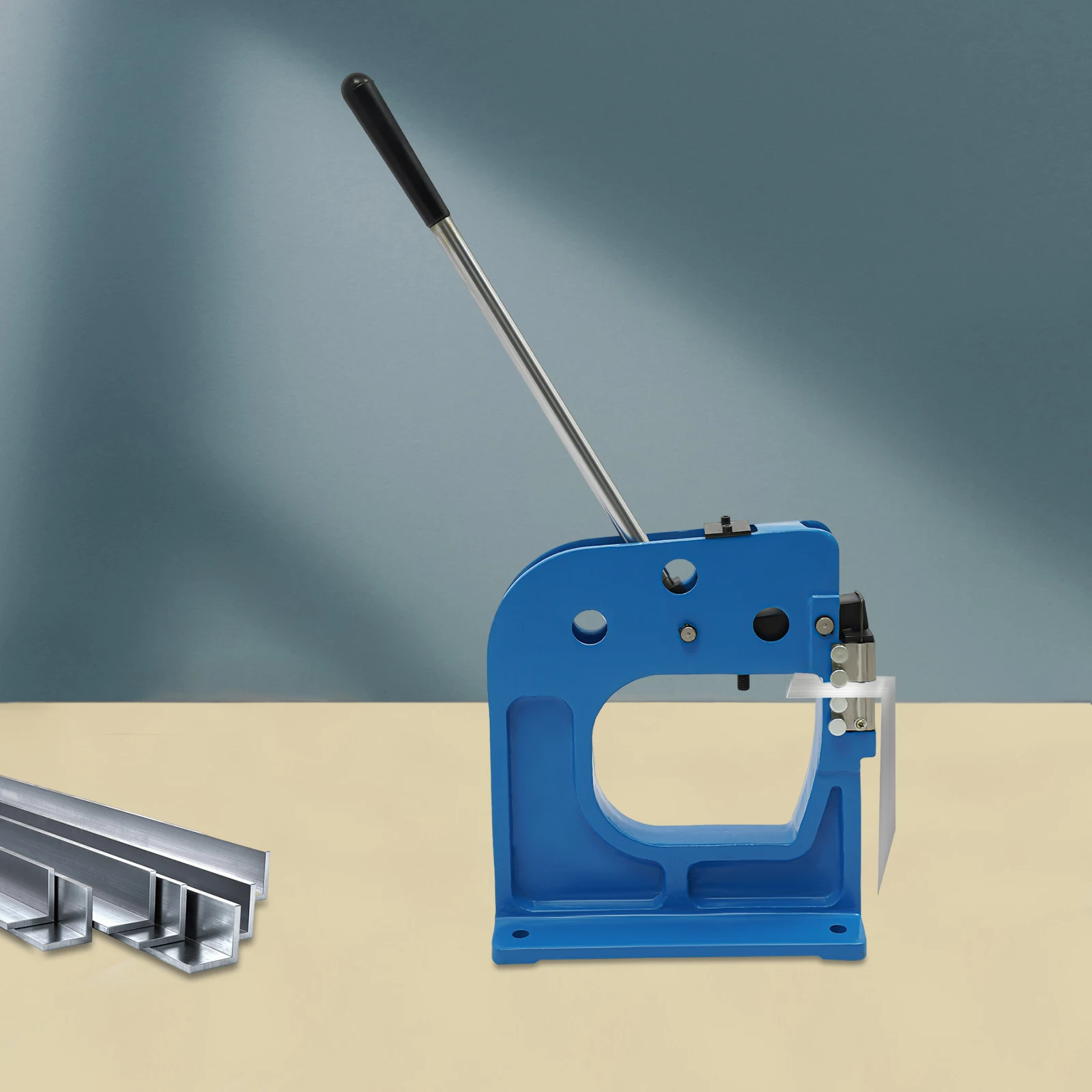Blechbiegemaschine, Metall-Schrumpf- und Streckwerkzeug, Multifunktionale Manuelle Formgebungs- und Biegemaschine mit 2 Backenformen – Detail 7