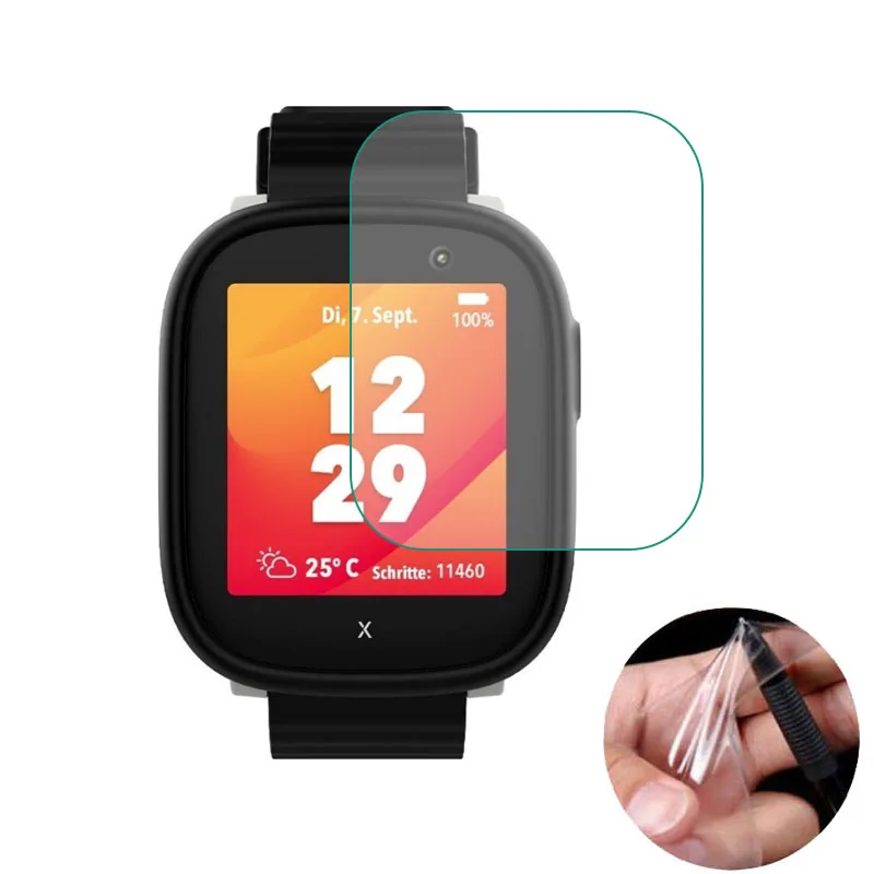 5Pcs Tpu Soft Child Smartwatch Protezione Per Pellicola Protettiva Per Xplora X6/X5 Play Kids Smart Watch X6Play X5Play Cover Protettiva Per Schermo