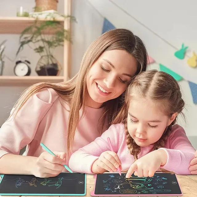 12Inch 8.5 LCD Drawing Tablet for Children Writing Learning Pad Portable Color Electronic Graphic Board Art Tool Gifts for Kids 6