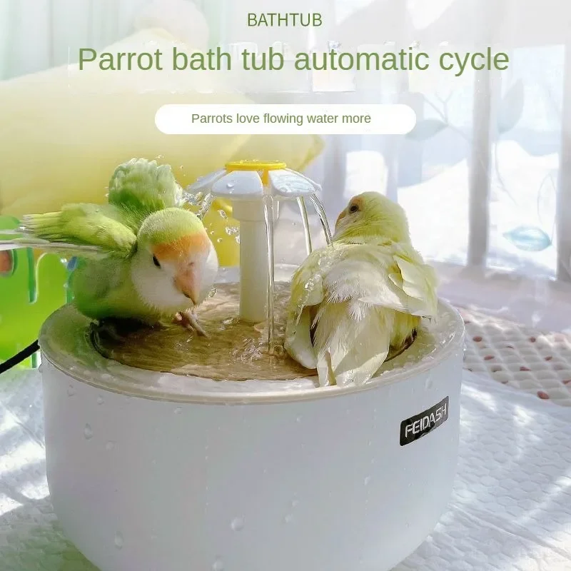 Bird Toy Bird Water Bath Automatic