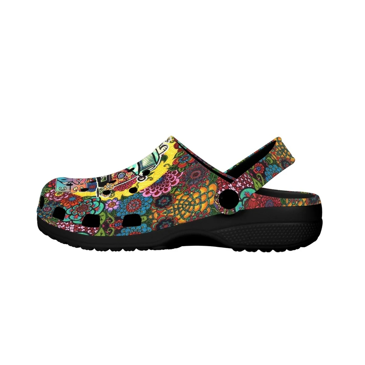 Outdoor Slippers Women Summer Peace And Love Design Print Fashion Ladies Home Sandals Shoes Woman Flats Breathable Beach Slides