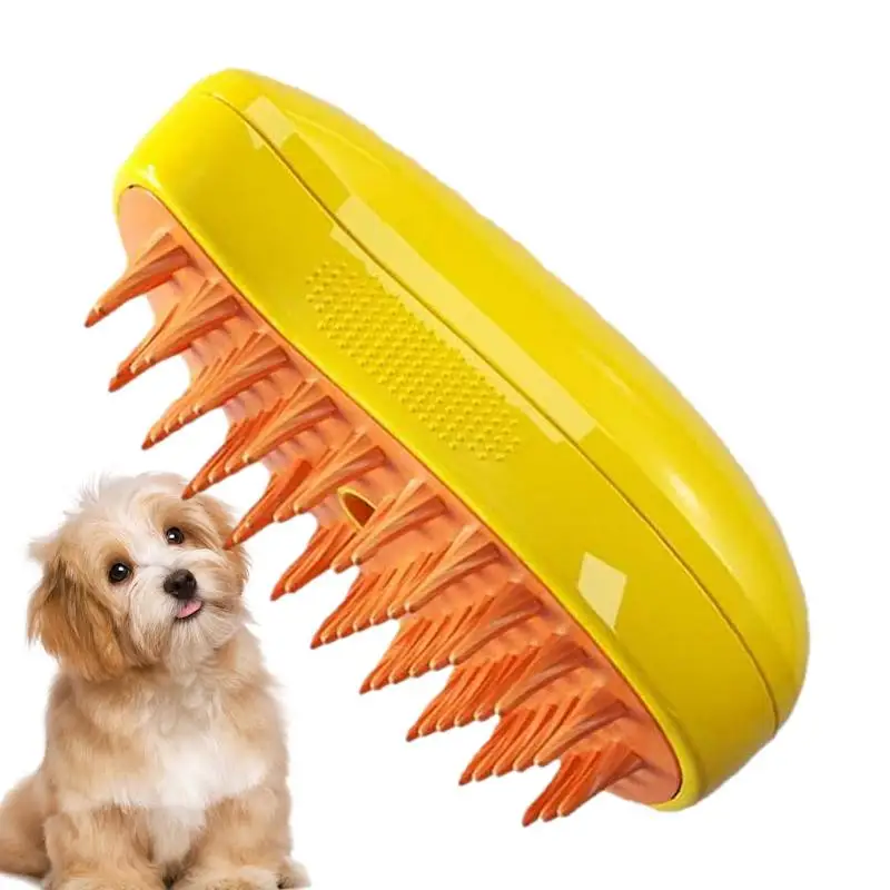 FloatingHairCatBrushSpayWaterRefillableElectricBrushForPet