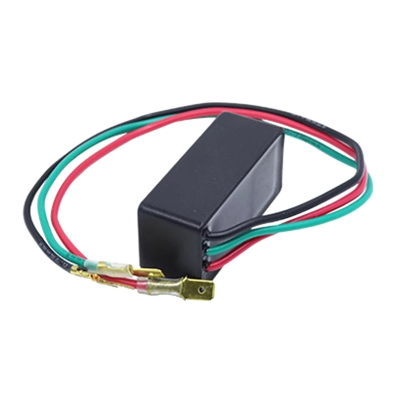  AICEL Relé de intermitente electrónico LED de 2 pines, paquete  de 4 relés intermitentes ajustables de velocidad de 12 V para reparación de  señal de giro de motocicleta y automóvil, reemplazo