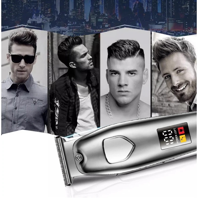 WAIKIL professional men's electric hair clipper multifunctional mini beard trimmer USB charging portable cordless Barber 5