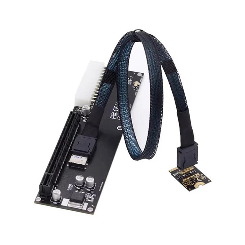 Placa Gráfica Externa Oculink Sff8612 Sff9611 Pci-e 16x 2230 m. Adaptador de M-key para Gpd Win Max2 Novo - Imagem 2