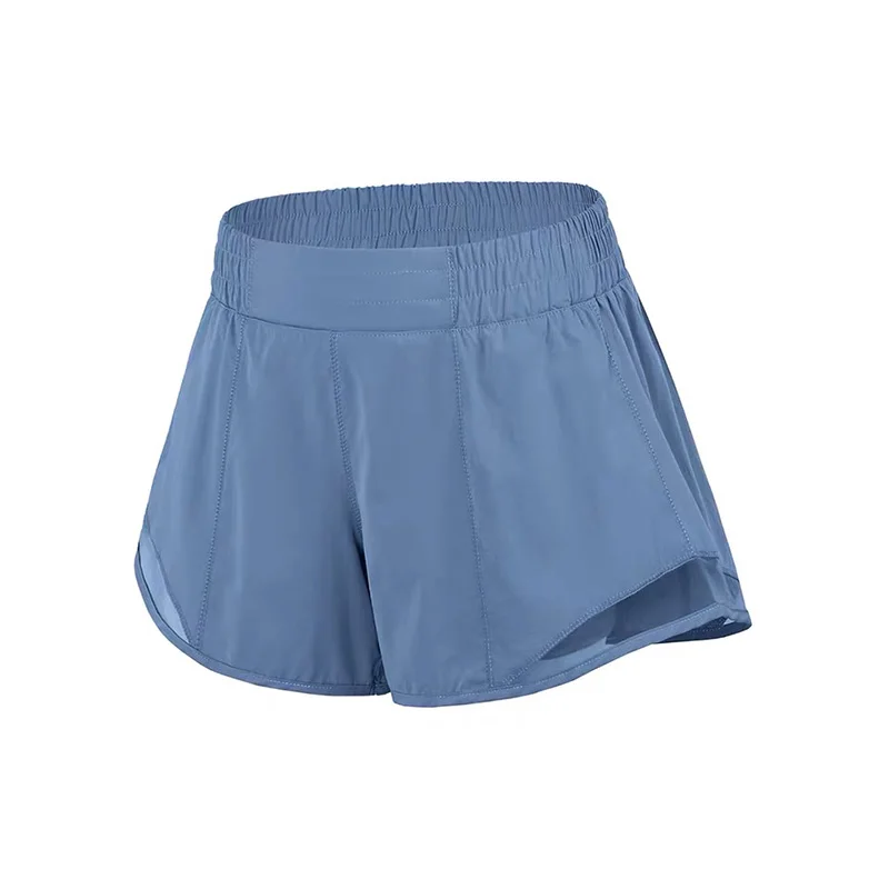 2024 Sport Shorts Women Sportswear Double-deck Running Shorts Yoga Bottoms Summer Gym Fitness Training Jogging Short Pants 6