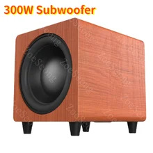 300W Soundbar mit Subwoofer Holz High Power Lautsprecher für 10 Zoll Home Theater System SoundBox Audio Echo Galerie TV computer