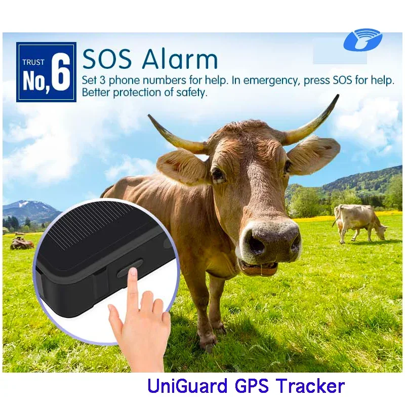 GPS Collar Solar Cattle Health Tracker Realtime GPS Tracking Device Antitheft For Ganado Vacuno Tracker Cow Sheep Locator