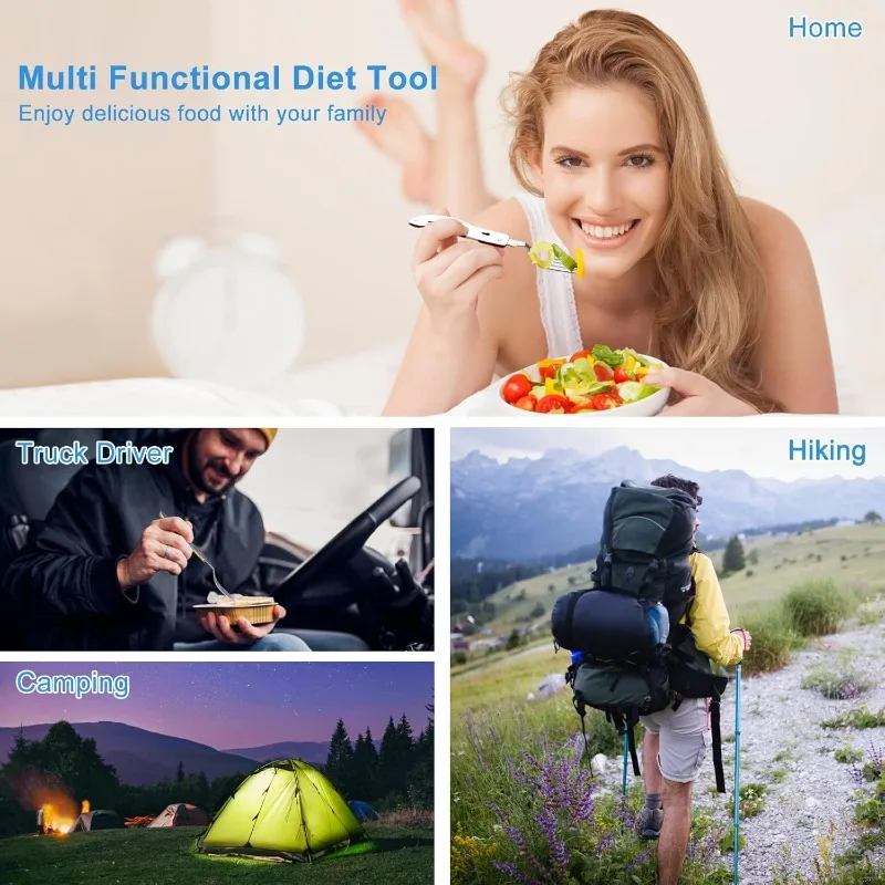 4-in-1 Foldable Camping Utensil 5