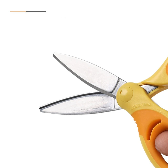 1pc Kids' Dual-color Left-handed Scissors