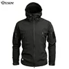Shark Soft Shell Tactical Jacket Men Waterproof Warm Windbreaker US Clothing Winter Big Size Men Camouflage Jacket 1