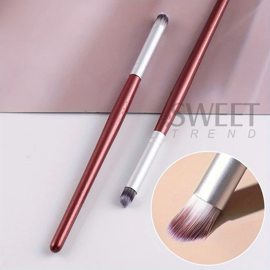 3pcs Ombre Nail Brush Pen Oblique Round Head Gradient Painting UV Pen Drawing Design Professional Gel Manicure Tool Supplies Kit