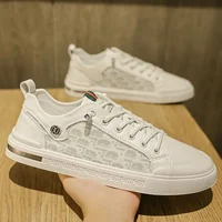 Hot Selling New Summer Shoes Mesh Surface Breathable Casual Mesh Shoes Youth Trend All Match Small White Men's Shoes 1