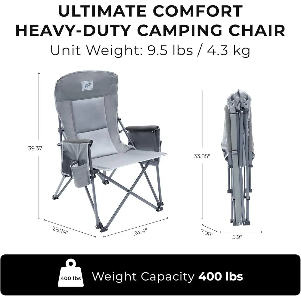 Cushioned Folding Camping Chair 3