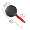 Electric Crepe Maker Pizza Pancake Non-Stick Griddle Baking Pan 220V 6