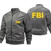 High quality FBI men's pilot jacket baseball suit motorcycle bomber windproof jacket 5