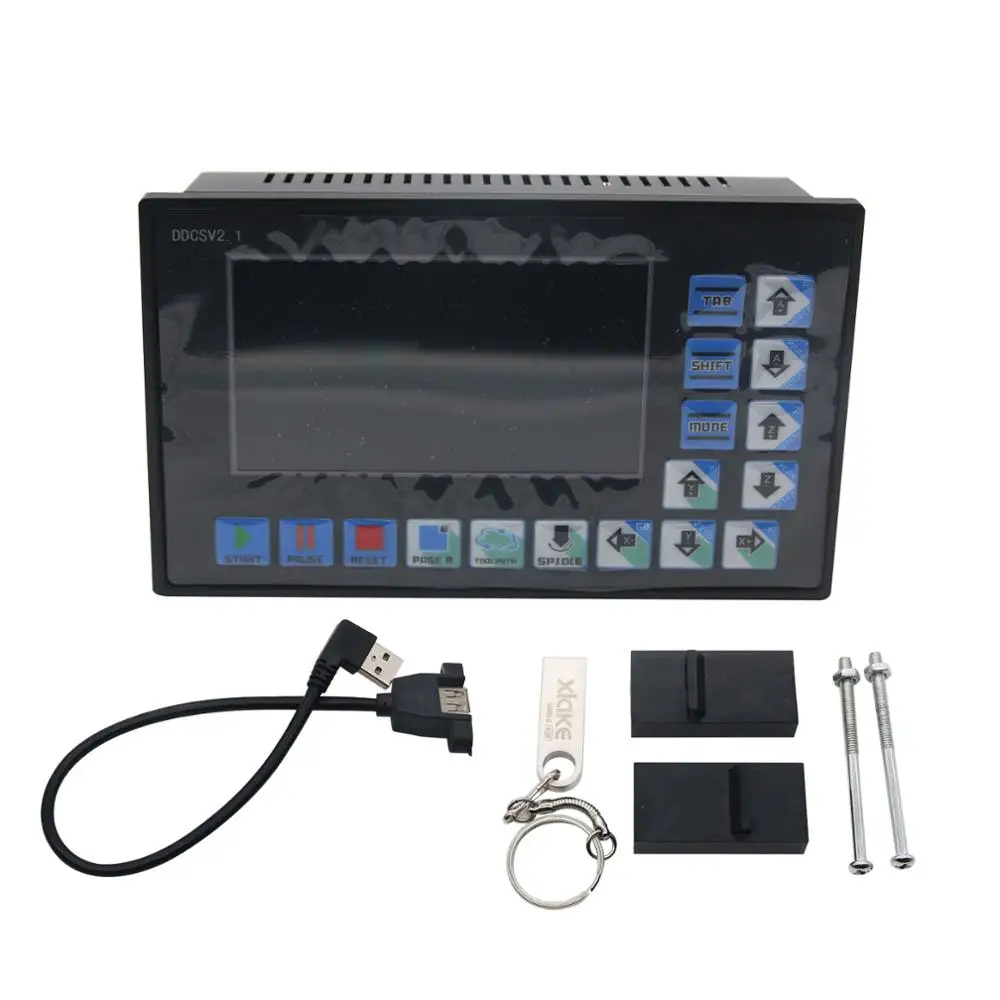 

4-осевой Драйвер шагового двигателя DDCSV2.1 500 кГц CNC