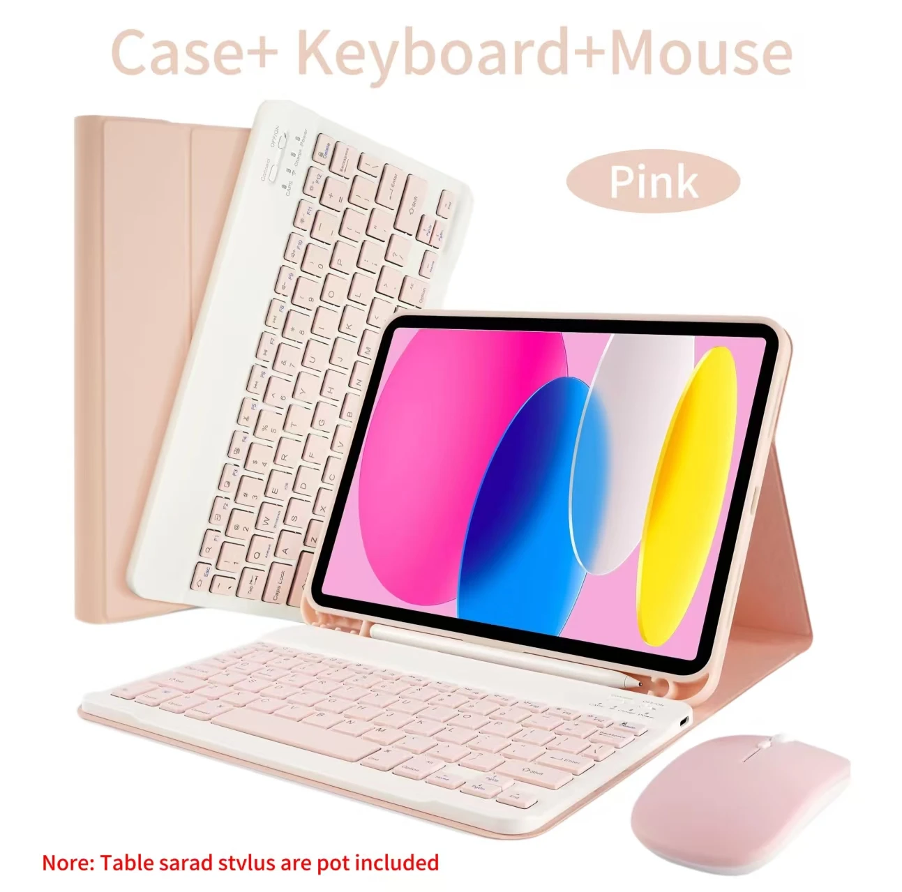 Removable Keyboard Cover Case for Tablets, 11-10.9 Inch