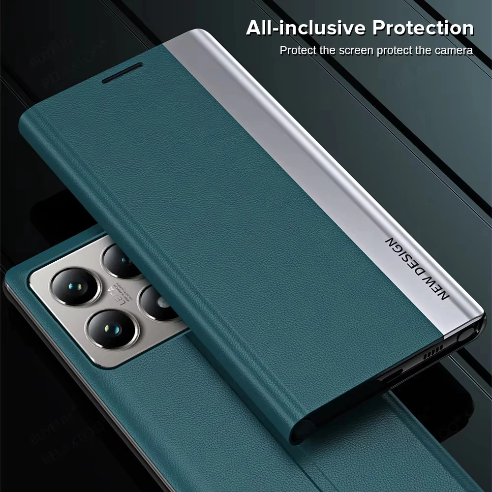 Luxury Leather Flip Phone Case - Elegant Design and Premium Protection