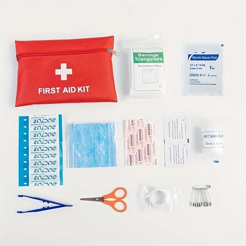 12Pcs First Aid Kit Tactical Emergency Kit In Car Acessories Survival Kits Camping Medical Bag