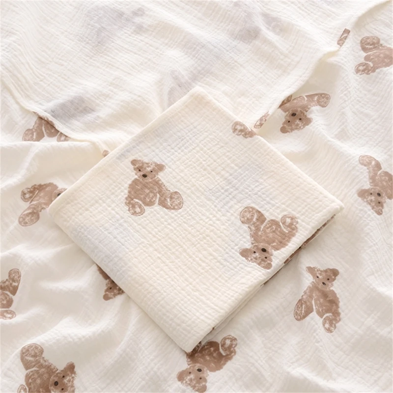 Baby Muslin Swaddle Blanket Cotton Large Soft Baby Receiving Blankets Newborn