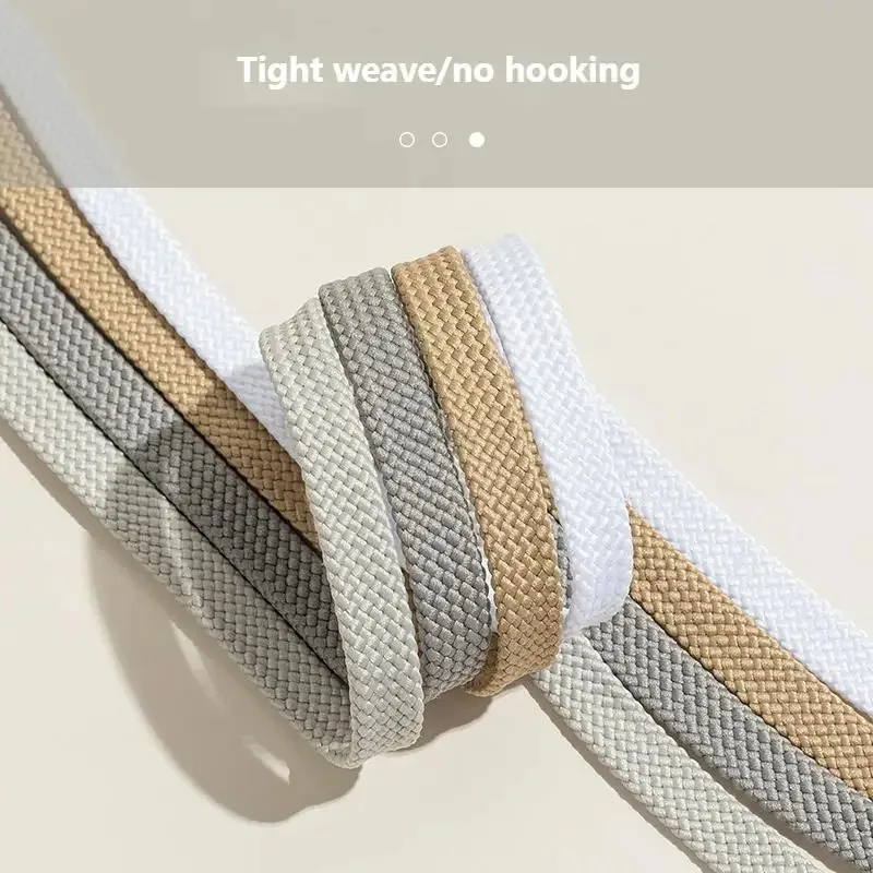 Classic Fabric Flat Shoelaces for Sneakers