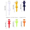 50 Pcs/Pack Professional  Golf Supplies New Golf Practice Products Golf Accessories Golf Limit Nail Plastic Ball Holder 6