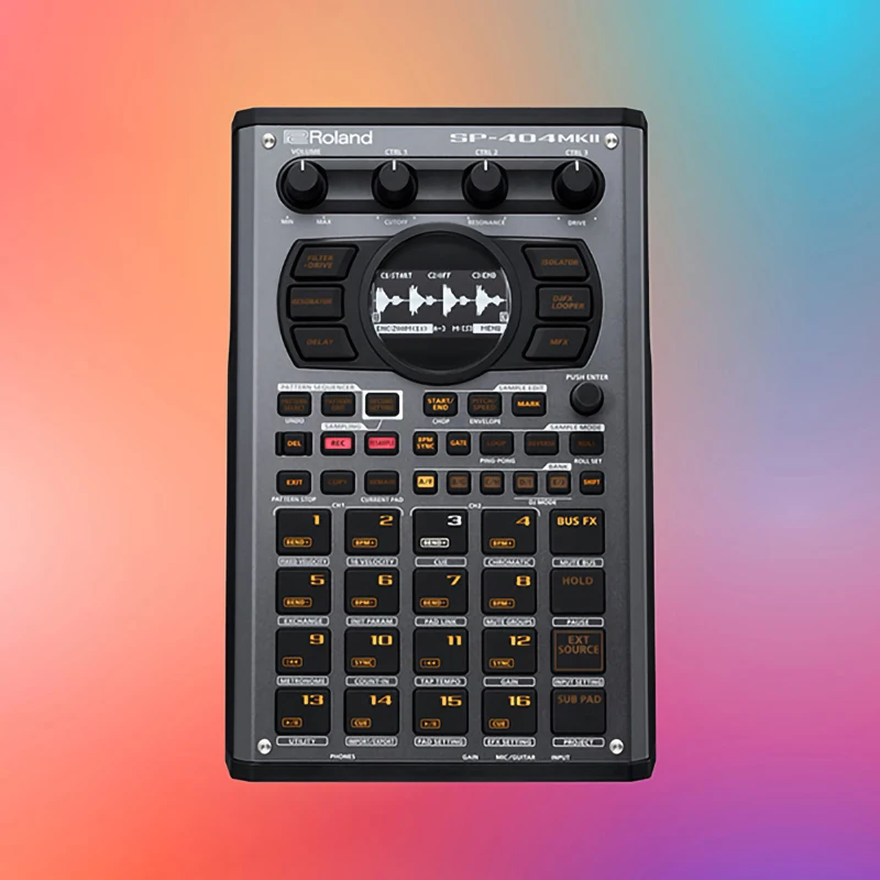 Roland SP-404 MKII Creative Sampler and Effector with 16GB 