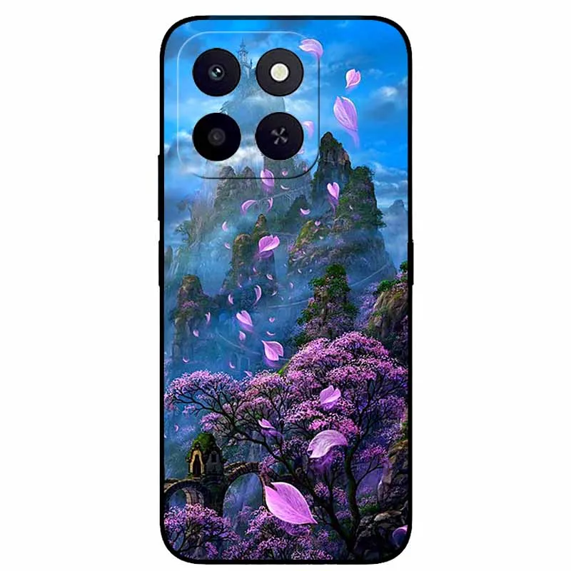 Wolf Bumper Silicone TPU Phone Case - Planet Protective Cool Animal Coque, 6.61