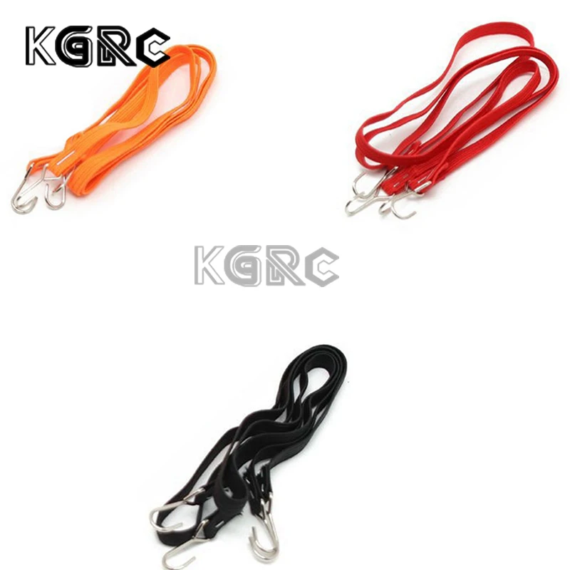 

2Pcs Elastic Roof Luggage Rack Rope Decorate Strap For 1/10 RC Crawler Car AXIAL SCX10 Traxxas TRX4 RC4WD D90 CC01