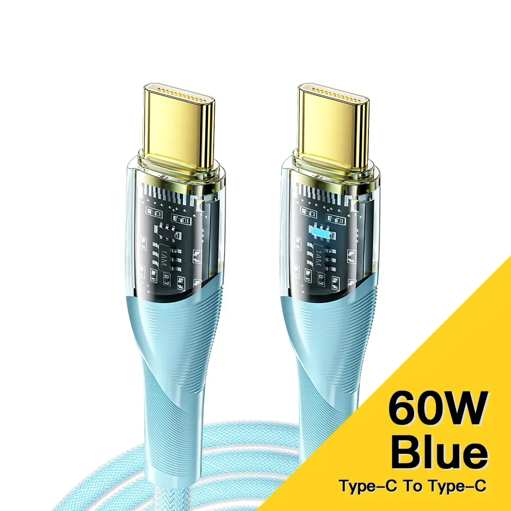 60W Blue Cable