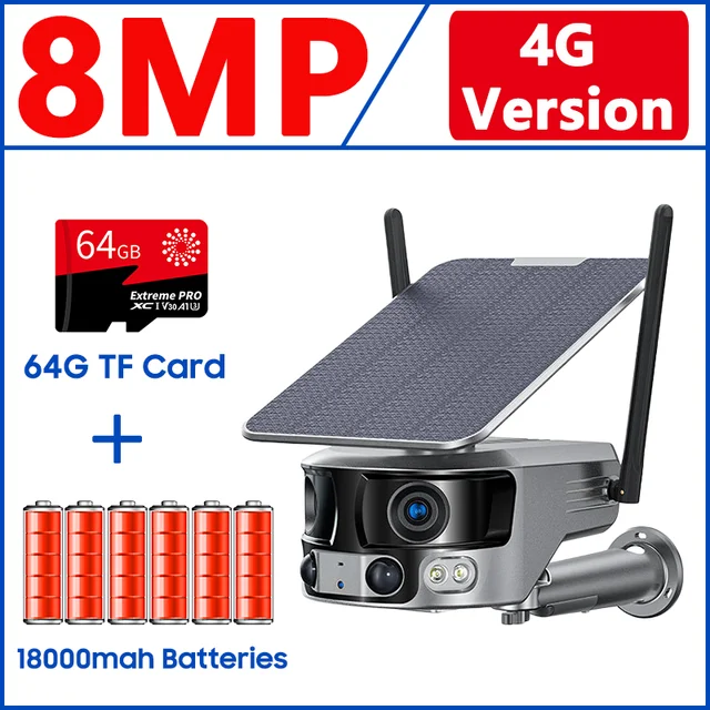 8MP 4G Camera 64G