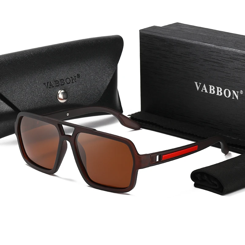 Men's Sunglasses Twin Beam Polarized Car Sunglasses Driving Mirror 830