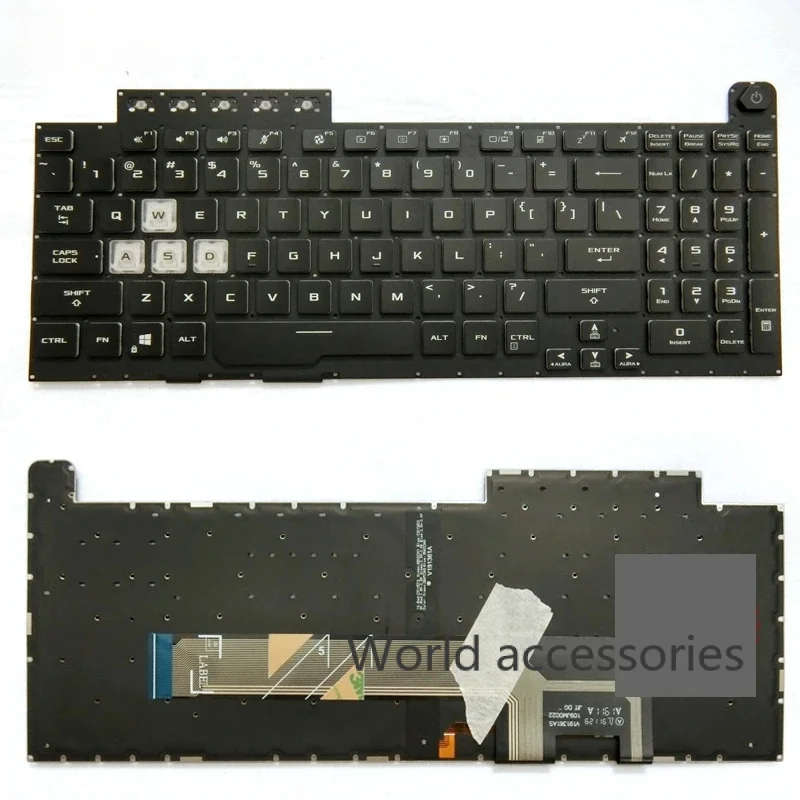 Американская клавиатура для Asus TUF gaming A15 fa506 fa506iu fa506iv fa506ii TUF A17 fa706 fa706ii fa706iu fx506 fx506l fx706 fx706h