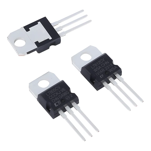 5/10/20pcs LM7805 L7805 7805 L7812CV 7812 Voltage Regulator IC ICs 5V 1.5A LDO REG TO-220 3