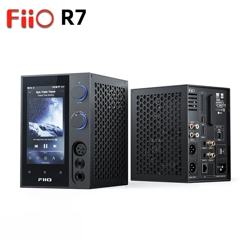 Fiio R7 Android 10 Desktop Digital Music Player Dac Amp Amplificatore Per Cuffie Es9068As Chip Snapdragon 660 Bluetooth 5.0