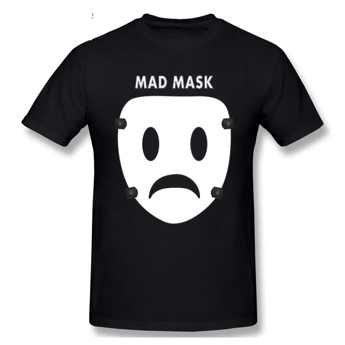 

Mad Mask High Rise Invasion With Text Anime T-Shirt for Men Top Quality Short Sleeve Cotton Round Neck T Shirts Tees
