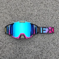 FXR lunettes de moto Anti-buée Snowboard lunettes de Ski hommes femmes lunettes de Motocross cyclisme course Ski lunettes 3